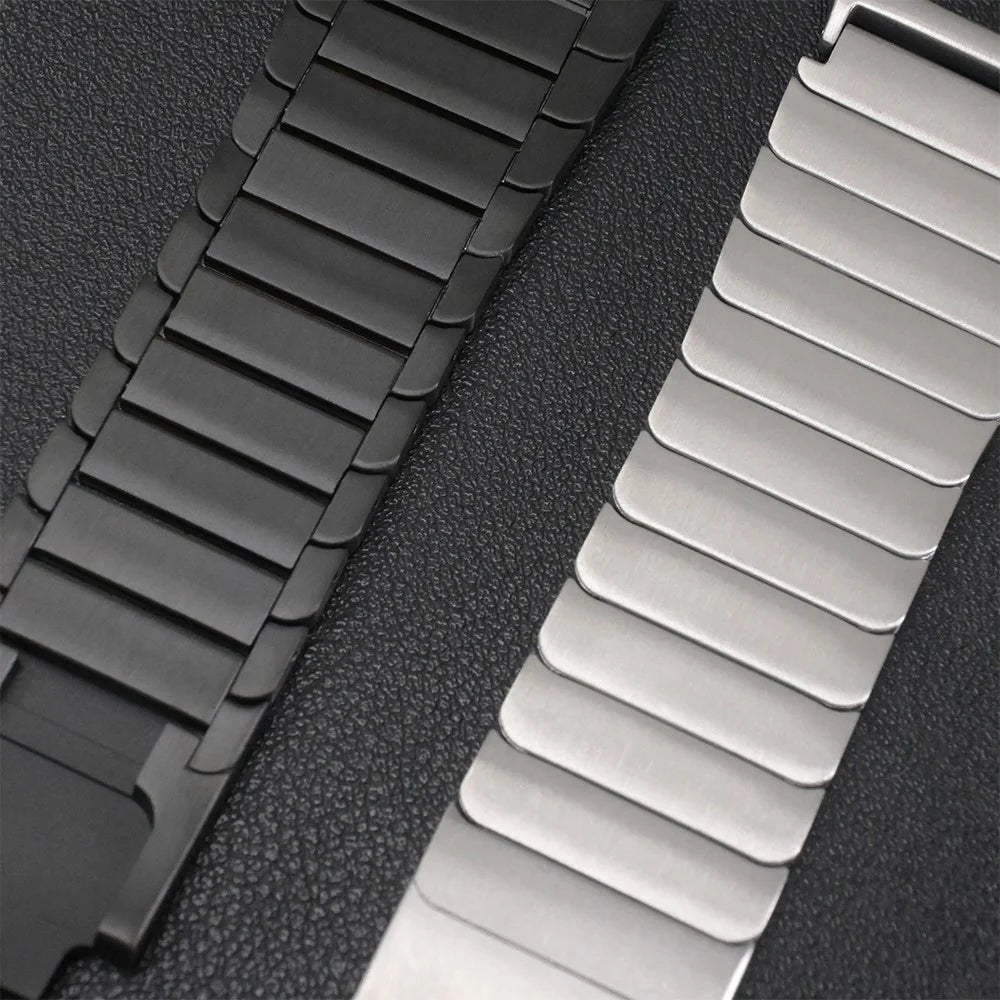 For Samsung Galaxy Watch Ultra 47mm / Ultra (2025) 47mm Watch Band Stainless Steel 1-Bead Wrist Band - Silver - 7
