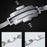 For Huami Amazfit T-Rex Pro A1918 Watch Band 1-Bead Stainless Steel Wrist Band - Grey - 7