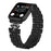 Watch Band For Apple Watch Apple Watch Ultra 3 2 1 49mm / Series 11 10 46mm / 9 8 7 45mm / SE3 SE2 SE 6 5 4 44mm / 3 2 1 42mm 7-Bead Rhinestone Crown Stainless Steel Strap - Black - 3