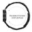 Watch Band with Connector For Samsung Galaxy Watch7 44mm  /  40mm 7-Bead Rhinestone Crown Stainless Steel Strap - Black - 7
