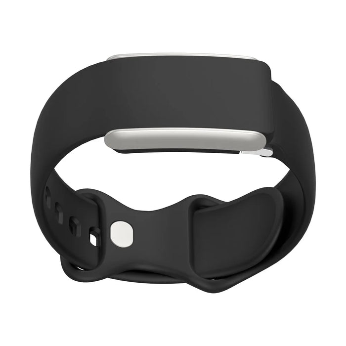 For WHOOP 5.0 Replacement Strap Smart Fitness Solid Color Silicone Wristband - Black - 3