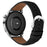 Replacement Strap for Huawei Watch Ultimate Litchi Texture PU Leather Watch Band with Metal Buckle - Black - 1