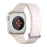 Silicone Strap for Apple Watch Series 11 10 42mm / 9 8 7 41mm / SE3 SE2 SE 6 5 4 40mm / 3 2 1 38mm Magnetic Watch Band - Light Pink / Starlight - 4