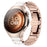 For Huawei Watch 5 42mm Watch Band Butterfly Clasp Resin Zinc Alloy Ceramic-Like Strap - Rose Gold  /  White - 2
