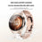 For Huawei Watch 5 42mm Watch Band Butterfly Clasp Resin Zinc Alloy Ceramic-Like Strap - Rose Gold  /  White - 4