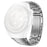 For Huawei Watch 5 46mm Titanium Alloy Watch Band Quick Release One-bead Wrist Strap - Silver - 1