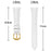 For Huawei Watch GT 5 41mm Watch Band Gold Buckle Slim Leather Strap - White - 6