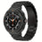 Replacement Strap for Samsung Galaxy Watch8 44mm / 40mm / 8 Classic 46mm Metal Watch Band 3-Bead Design Folding Clasp - Black - 2
