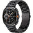 Replacement Strap for Samsung Galaxy Watch8 44mm / 40mm / 8 Classic 46mm Metal Watch Band 3-Bead Design Folding Clasp - Black - 3