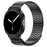 Magnetic Strap for Samsung Galaxy Watch8 44mm  /  40mm  /  Classic 46mm Stainless Steel 7 Beads Watch Band, Black - 2