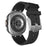 Watch Band For Samsung Galaxy Watch8 44mm  /  40mm  /  Watch8 Classic 46mm Integrated Stainless Steel Buckle Silicone Strap - Silver  /  Black - 1