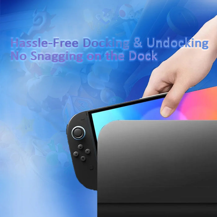 2Pcs Screen Protector For Nintendo Switch High Aluminium-Silicon Glass HD Clear Anti Scratch Films with Alignment Frame - 6