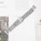 For Fitbit Versa 4 / Sense 2 Watch Band 7-Bead D-Shape Rhinestones Decor Silver Stainless Steel Strap - 6