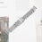 Watch Band for Huawei Watch GT 3 Pro 43mm / GT 3 42mm / Honor Watch ES 7-Bead D-Shape Rhinestones Decor Silver Stainless Steel Strap - 4