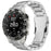 22mm Titanium Alloy Band for Garmin quatix 8 47mm  /  Fenix 7  /  MARQ 2 Captain Quick Release Curved 5-Bead Watch Strap - Silver - 2