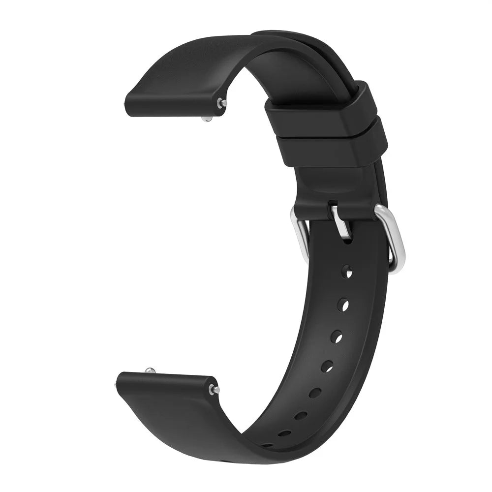 For Xiaomi Watch S4 41mm Band Breathable Silicone Replacement Watch Strap - Black - 2