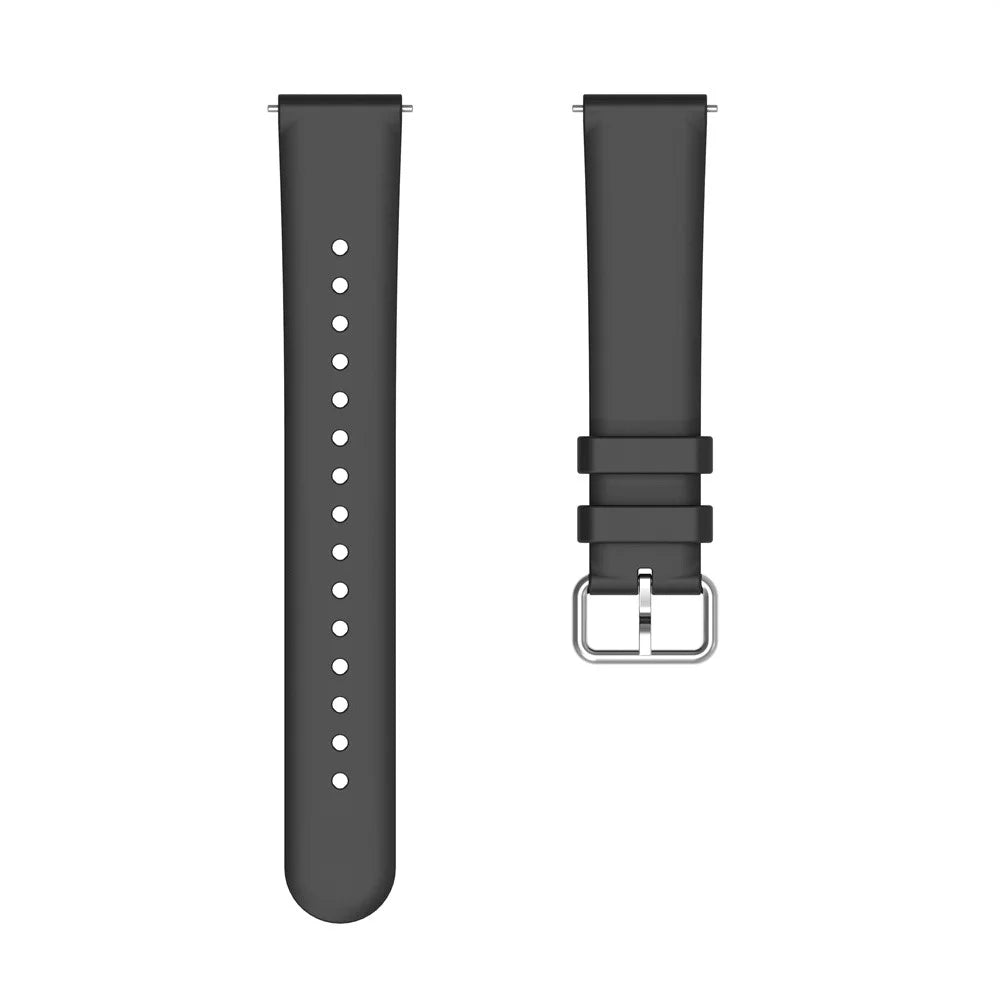 For Xiaomi Watch S4 41mm Band Breathable Silicone Replacement Watch Strap - Black - 5