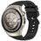 For Huawei Watch 5 46mm Replacement Strap Stripe Pattern Silicone Watch Band - Black - 2