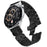 Stainless Steel Watch Band For Samsung Galaxy Watch 46mm Electroplating Strap with X-Shaped Butterfly Clasp - Black - 2