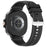Replacement Strap for Samsung Galaxy Watch8 40mm / 44mm / Watch8 Classic 46mm Silicone + Leather Watch Band - Black - 1