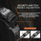 For Huawei Watch Fit 2 Titanium Alloy Watch Strap Adjustable Wristband with Stainless Steel Buckle - Black - 2