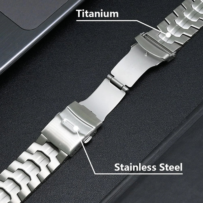 For Huawei Watch Fit 2 Titanium Alloy Watch Strap Adjustable Wristband with Stainless Steel Buckle - Black - 3
