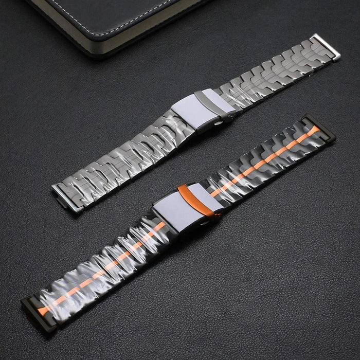 For Huawei Watch Fit 2 Titanium Alloy Watch Strap Adjustable Wristband with Stainless Steel Buckle - Black - 6