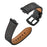 For Huawei Watch Fit 2 Genuine Leather Watch Band Multi-Hole Design Adjustable Strap - Black - 5