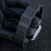 Carbon Fiber Watch Band for Apple Watch Ultra 3 2 1 49mm / Series 11 10 46mm / 9 8 7 45mm / SE3 SE2 SE 6 5 4 44mm / 3 2 1 42mm Magnetic Wrist Strap - Black - 5