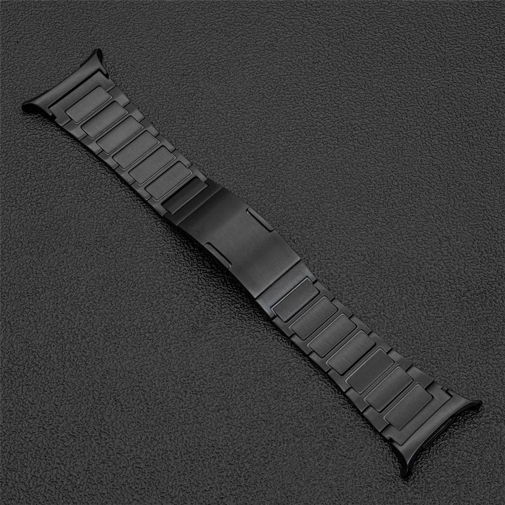 Detachable Titanium Watch Band For Samsung Galaxy Watch Ultra2 47mm / Watch Ultra (2025) 47mm / Watch Ultra 47mm Adjustable Wrist Strap - Black - 3