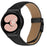 Wrist Strap with Black Quick Release Connector For Samsung Galaxy Watch4  /  Watch5 40mm  /  44mm  /  45mm Genuine Leather Watch Band - Black - 2