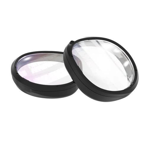 1 Pair For Meta Quest 3S VR Glasses Myopia Lens Magnetic PC Frame Resin Lens, -4.25 D to -6.00 D Myopia - High Definition - 1