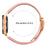 Wrist Strap with Rose Gold Quick Release Connector For Samsung Galaxy Watch6  /  Watch6 Classic Genuine Leather Watch Band - Pink - 6