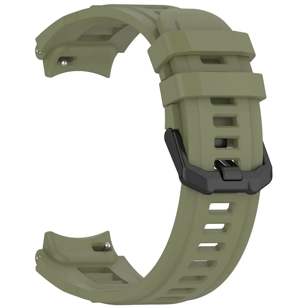 For Huami Amazfit T-Rex 3 Pro 48mm Silicone Watch Band Replacement Strap Wristband - Green - 1