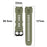 For Huami Amazfit T-Rex 3 Pro 48mm Silicone Watch Band Replacement Strap Wristband - Green - 4