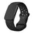 For WHOOP 5.0 LIFE MG Dual Color Silicone Watch Band Figure 8 Buckle Adjustable Strap Metal Clasp - Black - 1