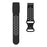 For WHOOP 5.0 LIFE MG Dual Color Silicone Watch Band Figure 8 Buckle Adjustable Strap Metal Clasp - Black - 2