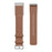 For WHOOP 5.0 Leather Strap with Pin Buckle Adjustable Wrist Size Watch Band - Brown - 3