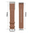 For WHOOP 5.0 Leather Strap with Pin Buckle Adjustable Wrist Size Watch Band - Brown - 4