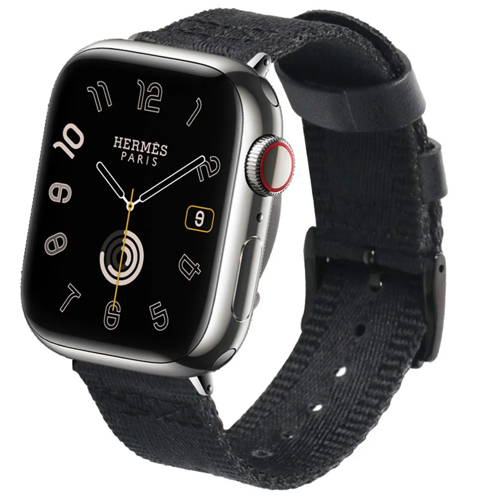 Silicone Watch Band for Apple Watch Series 11 10 42mm  /  9 8 7 41mm  /  SE3 SE2 SE 6 5 4 40mm  /  3 2 1 38mm Quick Release Replacement Strap - Black - 2