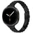 Watch Band For Samsung Galaxy Watch8 40mm 44mm / Watch8 Classic 46mm , Slim 7-Bead Stainless Steel Strap - Black - 2