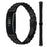 Watch Band For Fitbit Inspire / Inspire 2 / Inspire HR , Slim 7-Bead Stainless Steel Strap - Black - 3