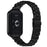 For Xiaomi Smart Band 10 Pro / 9 Pro / 8 Pro / Redmi Watch 6 / 5 / 4 Watch Band Slim 7-Bead Stainless Steel Strap - Black - 1