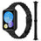 For Xiaomi Smart Band 10 Pro / 9 Pro / 8 Pro / Redmi Watch 6 / 5 / 4 Watch Band Slim 7-Bead Stainless Steel Strap - Black - 2