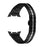 Watch Band For Samsung Galaxy Watch Ultra2 47mm / Watch Ultra (2025) 47mm / Watch Ultra 47mm , Electroplated Stainless Steel 1-Bead Slim Fit Strap - Black / Silver - 1