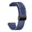 For Huawei Watch GT 6 Pro 46mm Magnetic Silicone Watch Band Solid Color Folding Clasp Adjustable Strap - Blue - 1