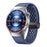 For Huawei Watch GT 6 Pro 46mm Magnetic Silicone Watch Band Solid Color Folding Clasp Adjustable Strap - Blue - 3