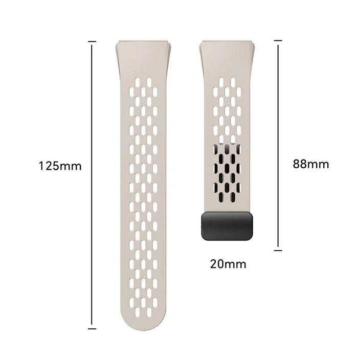 For Huawei Watch GT 6 Pro 46mm Magnetic Silicone Watch Band Solid Color Folding Clasp Adjustable Strap - Blue - 7