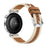 18mm Quick Release Strap for Garmin Venu 3S / 2S / Forerunner 265S / 255S Dual Color Genuine Leather Watch Band - 1