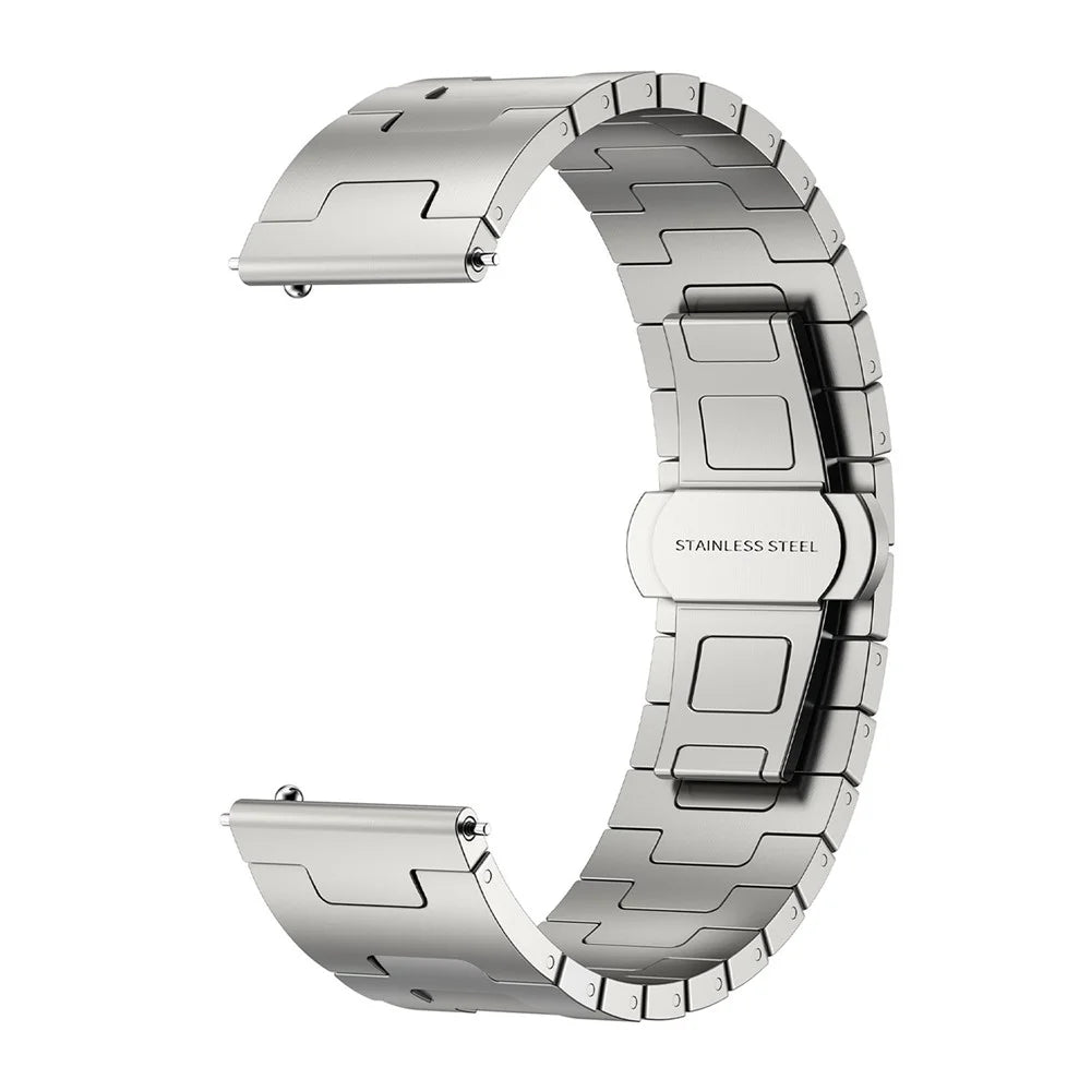22mm Watch Strap For Huawei Watch GT 6 46mm / GT 6 Pro 46mm / GT 5 46mm H-Type Titanium Alloy Band with Butterfly Clasp - Titanium - 3